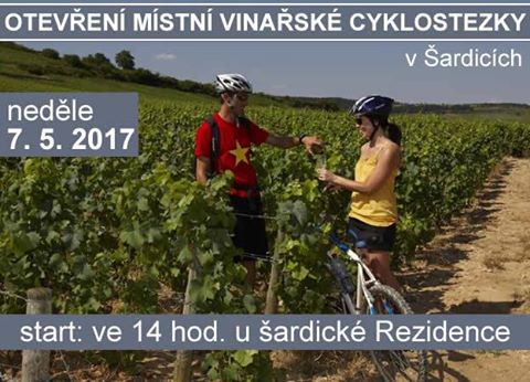 otevření vinařské cyklostezky Šardice vinařství karlík